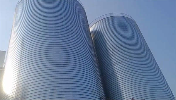 福贡2座混凝土高架卷板仓